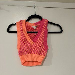 NWT For LOVE AND LEMONS KNIT CROP TOP
